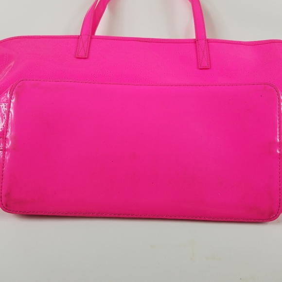 Kate Spade Perforated Heart Print Leather Tote Bag - Picture 5 of 8